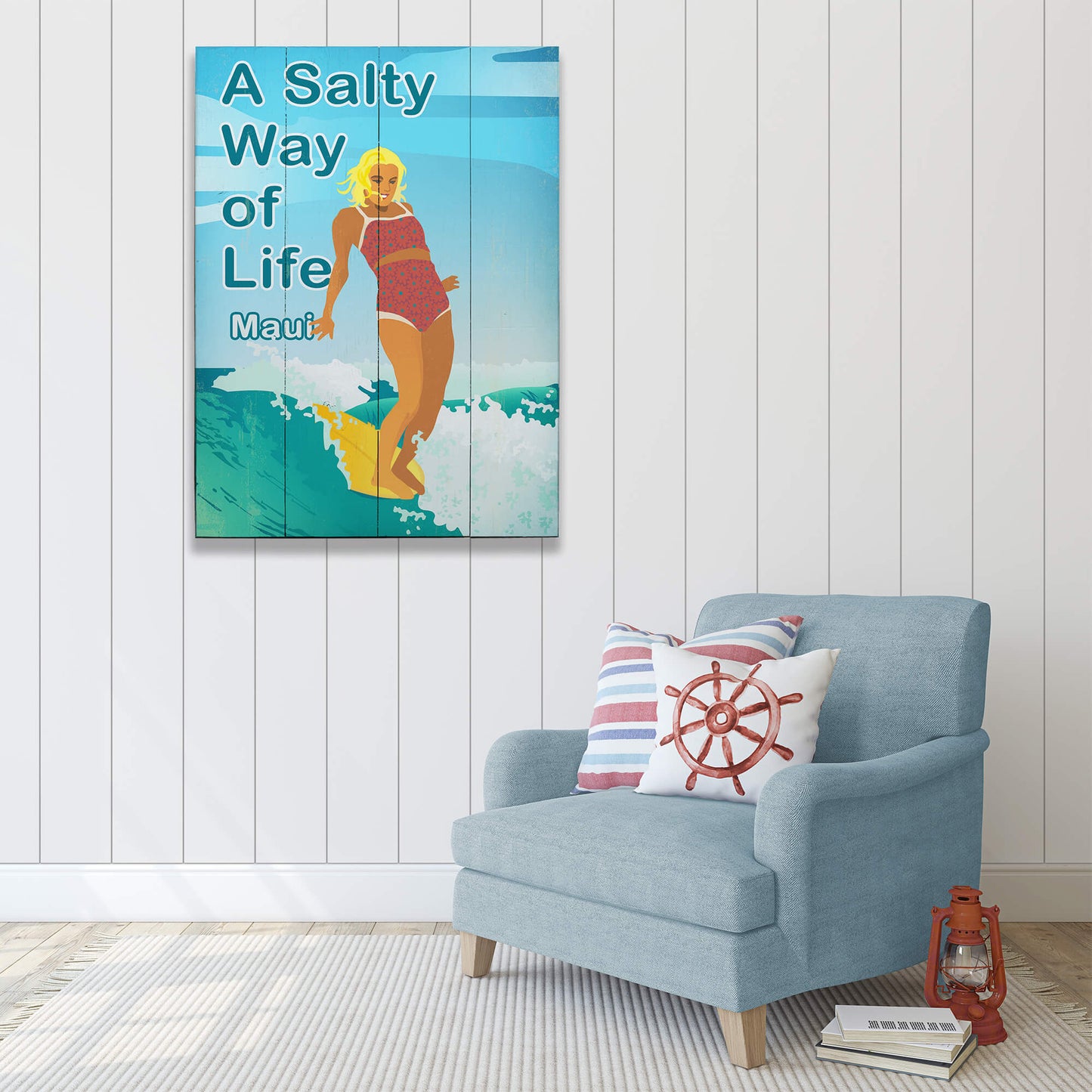 A Salty Way of Life - Wood & Metal Wall Art
