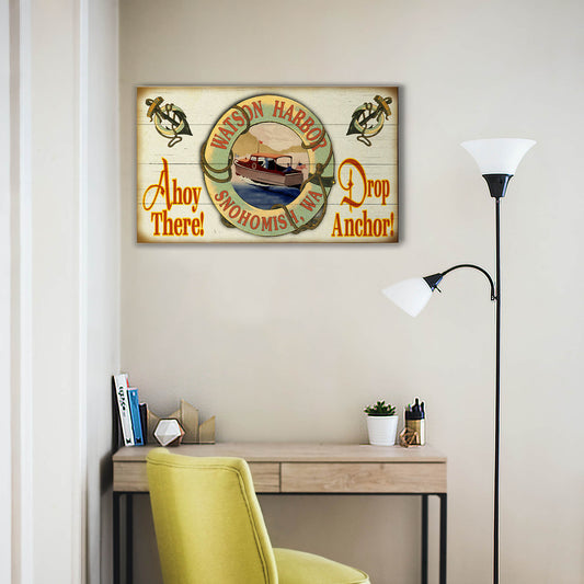 Ahoy There! - Wood & Metal Wall Art