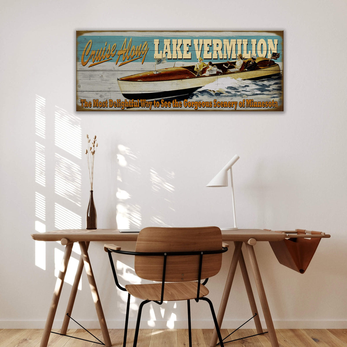 Cruise Along - Wood & Metal Wall Art