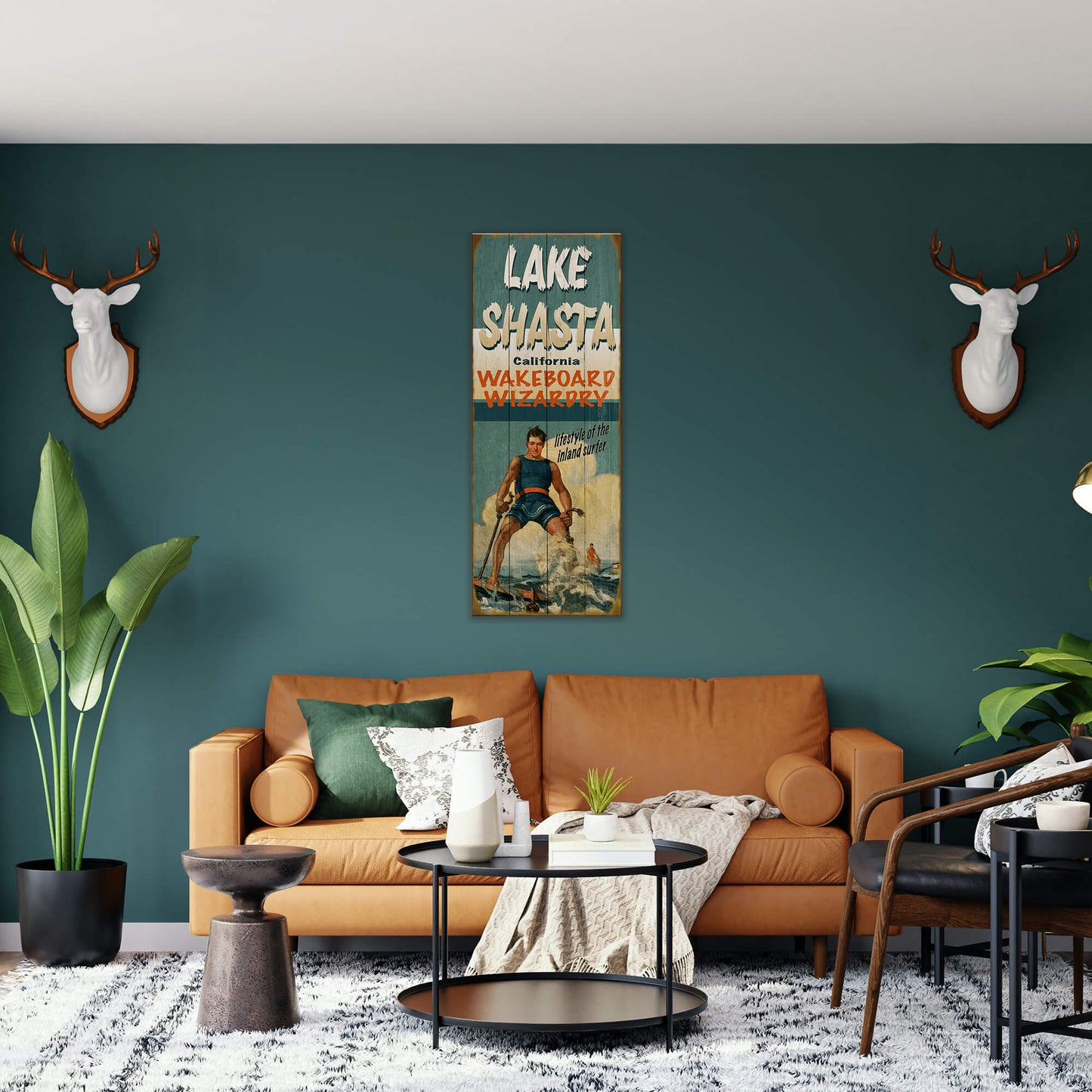 Wakeboard Wizardry - Wood & Metal Wall Art