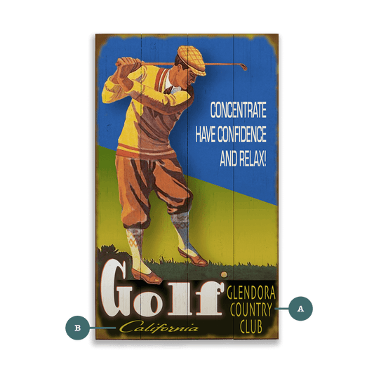 Concentrate - Wood & Metal Wall Art