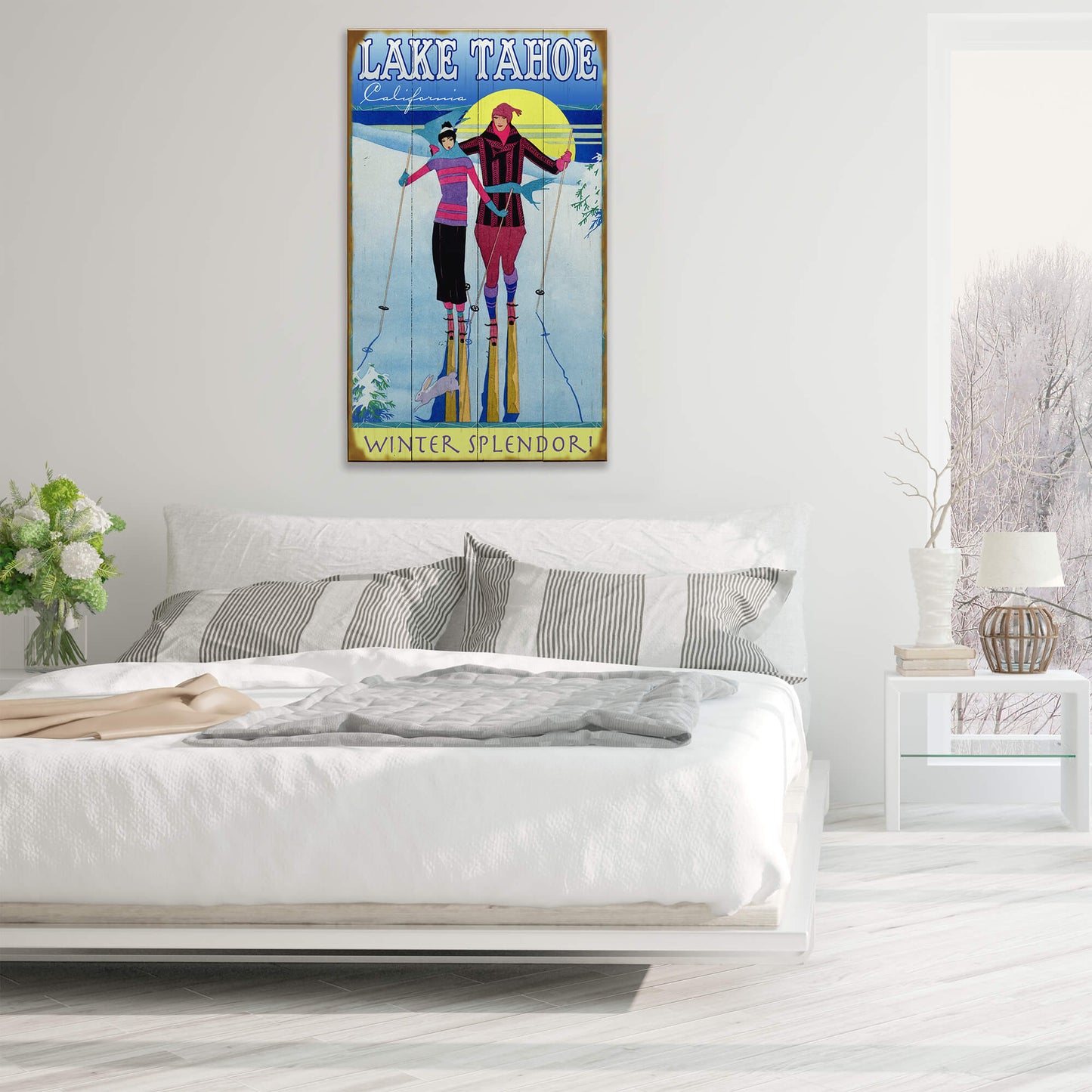 Winter Splendor - Wood & Metal Wall Art