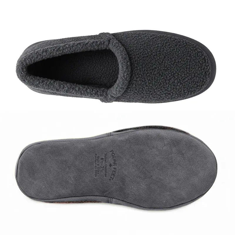 Polar Feet Women's Perfect Mocs - Grey Berber