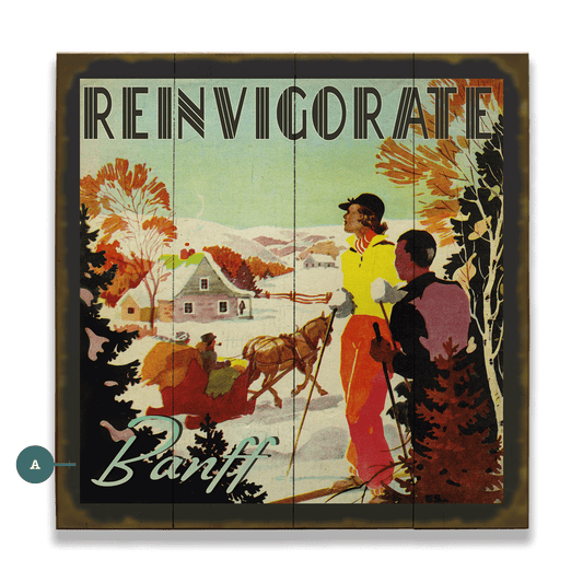 Reinvigorate - Wood & Metal Wall Art