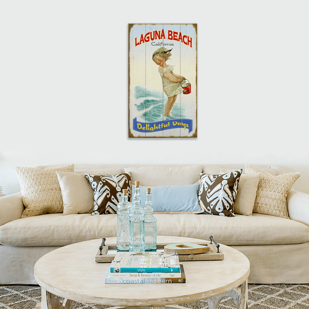Wind, Waves and Beach Bliss - Wood & Metal Wall Art