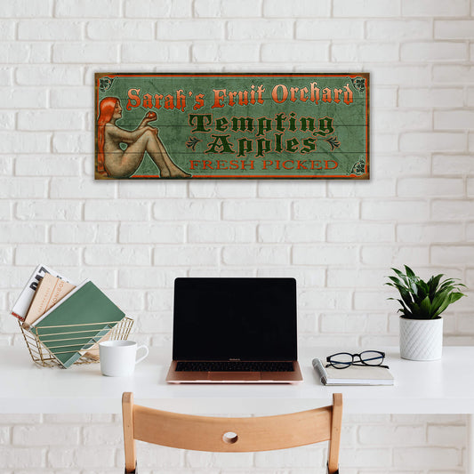 Tempting Apples - Wood & Metal Wall Art