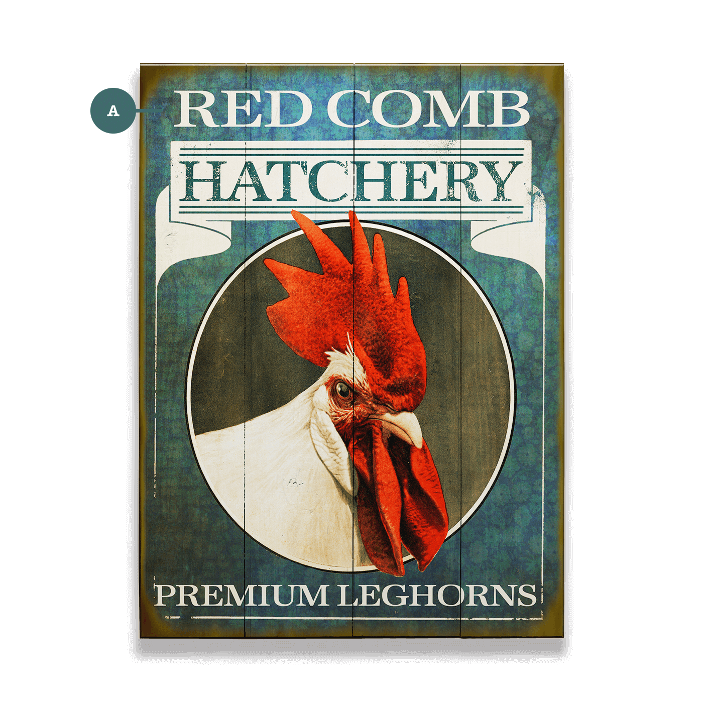 Chicken Hatchery - Wood & Metal Wall Art
