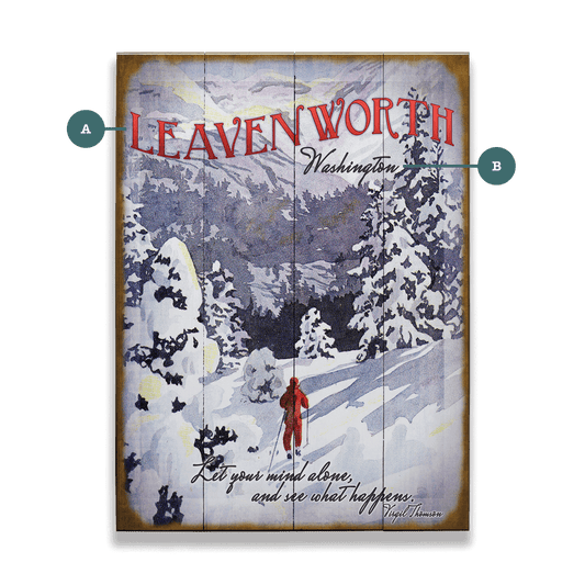 Let Your Mind Alone: Virgil Thomson - Wood & Metal Wall Art