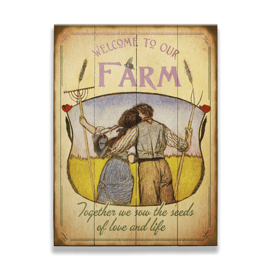 Together We Sow: Generic - Wood & Metal Wall Art