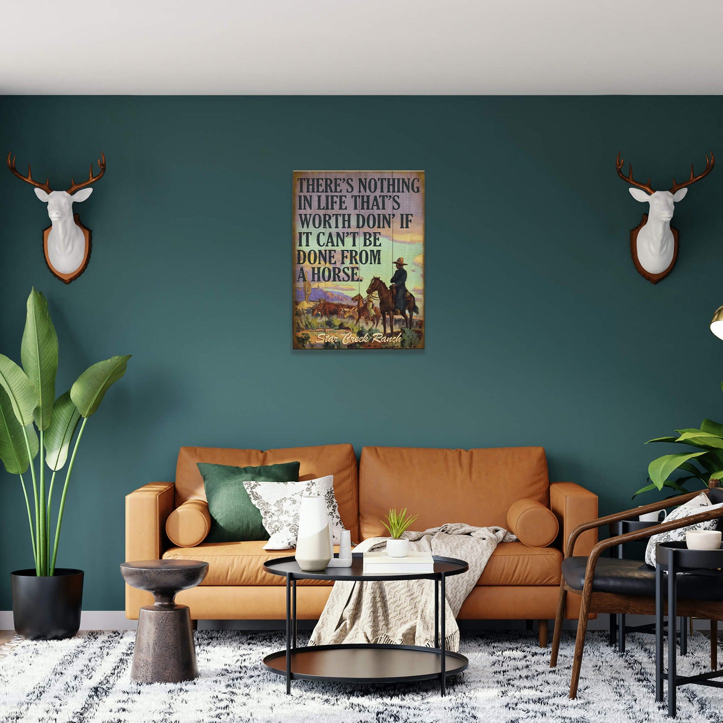 Nothing in Life Worth Doin' - Wood & Metal Wall Art