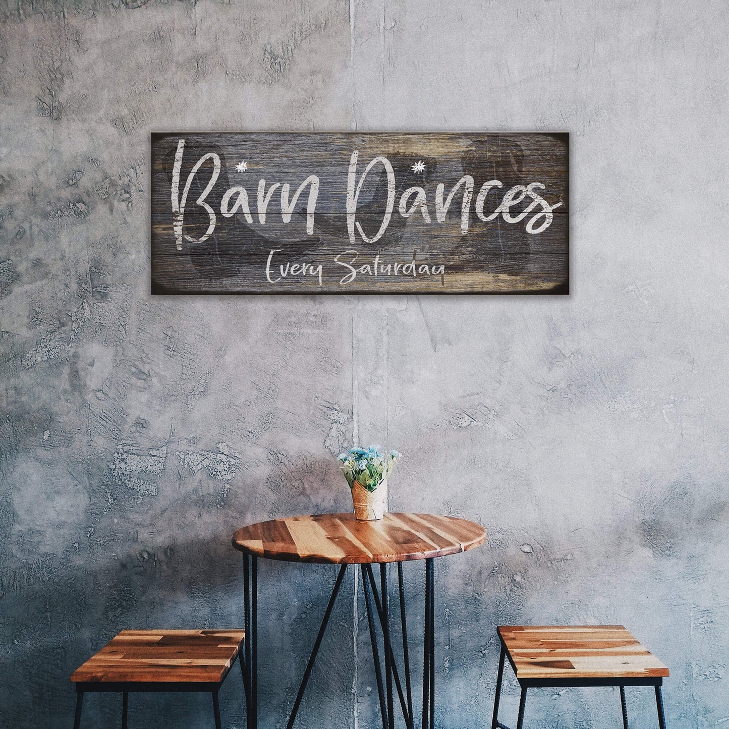 Barn Dances - Wood & Metal Wall Art
