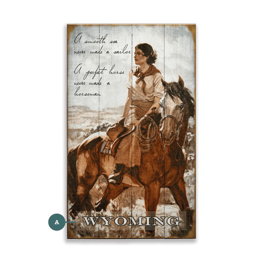 A Perfect Horse - Wood & Metal Wall Art