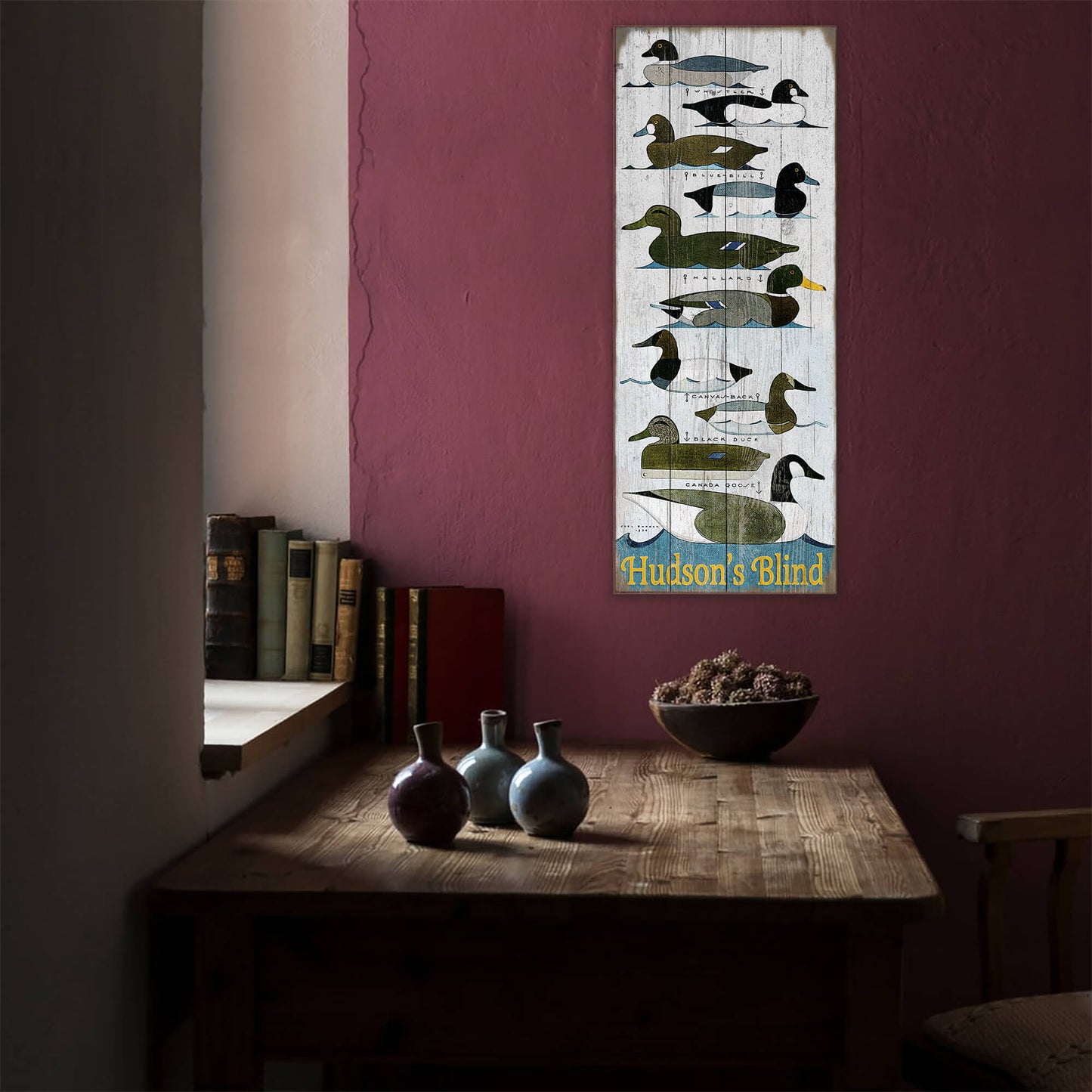 Duck Decoy - Wood & Metal Wall Art