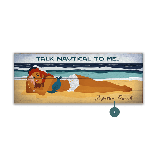 Talk Nautical To Me - Wood & Metal Wall Art