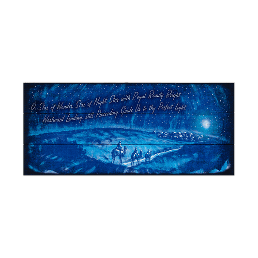 Star of Wonder - Wood & Metal Wall Art