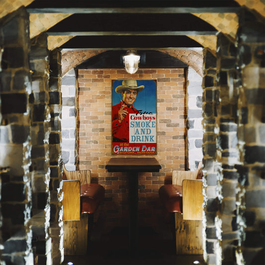 True Cowboys - Wood & Metal Wall Art