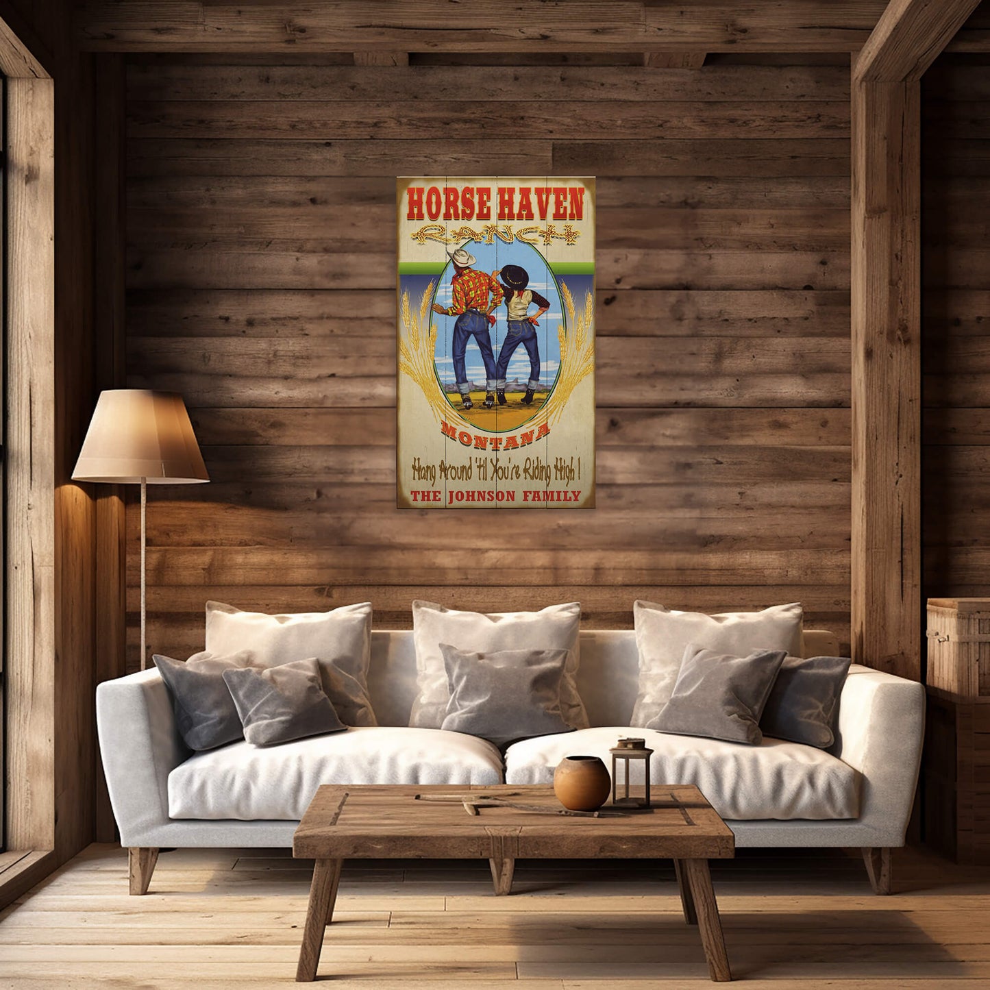 Riding High - Wood & Metal Wall Art