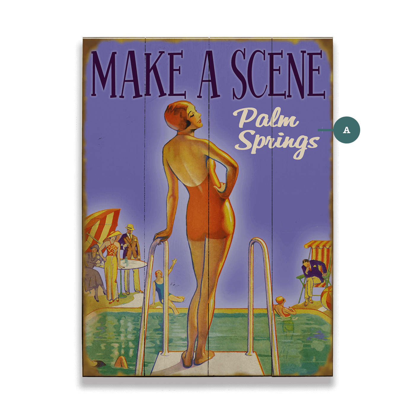 Make a Scene - Wood & Metal Wall Art