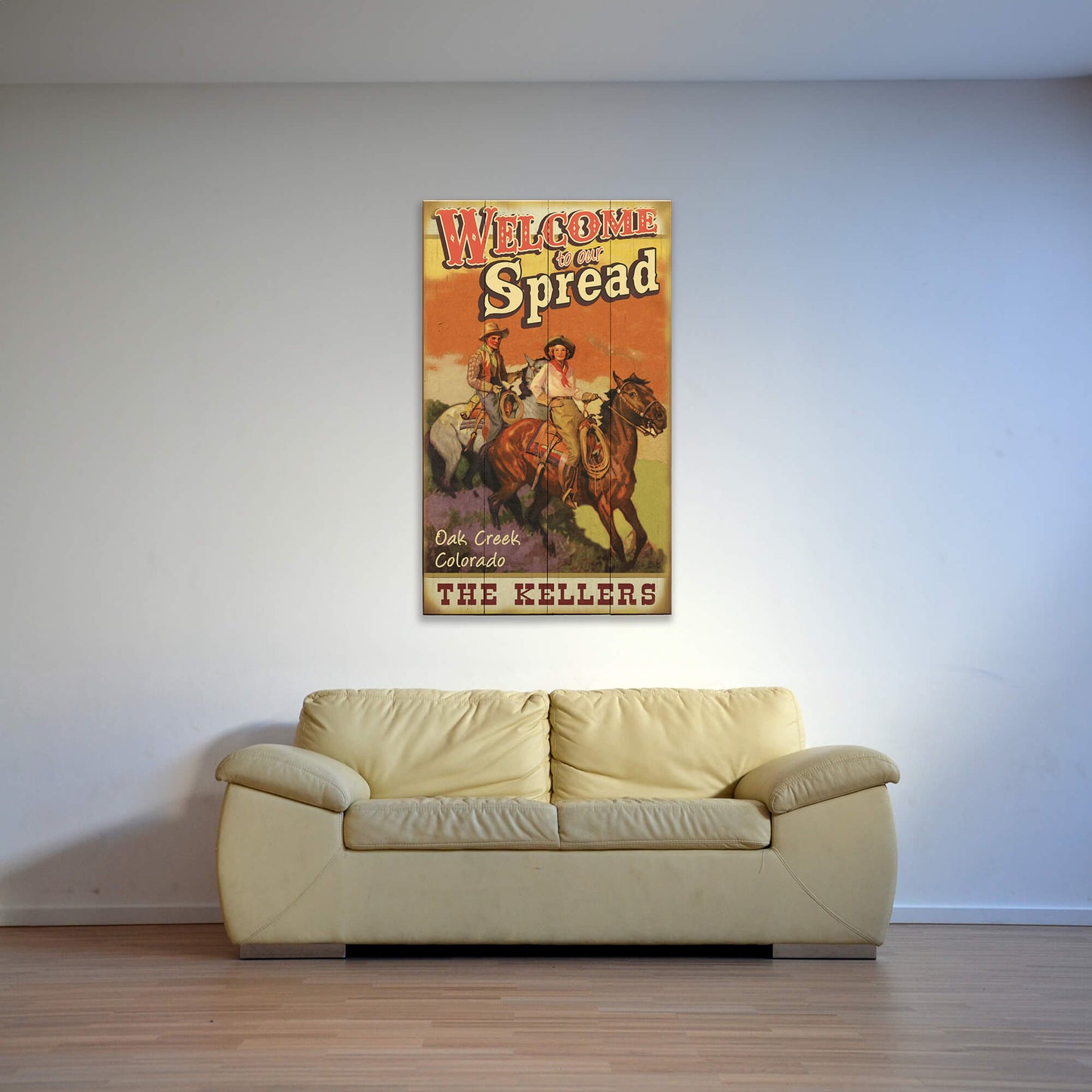 Welcome to our Spread - Wood & Metal Wall Art