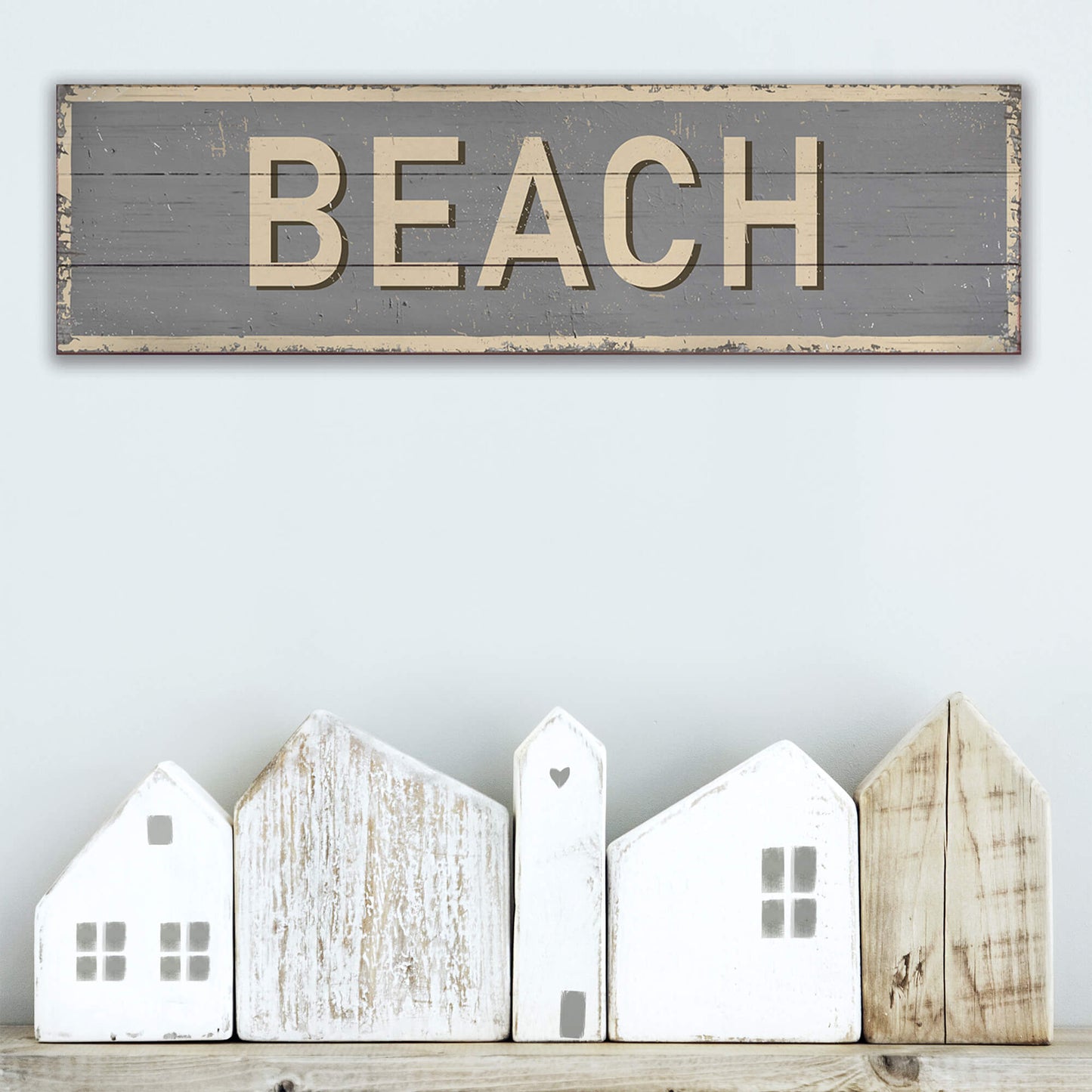 Breezy Beach - Wood & Metal Wall Art