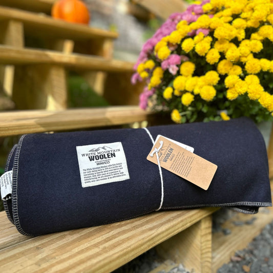 Wool Lodge Blanket - White Mountain Woolen