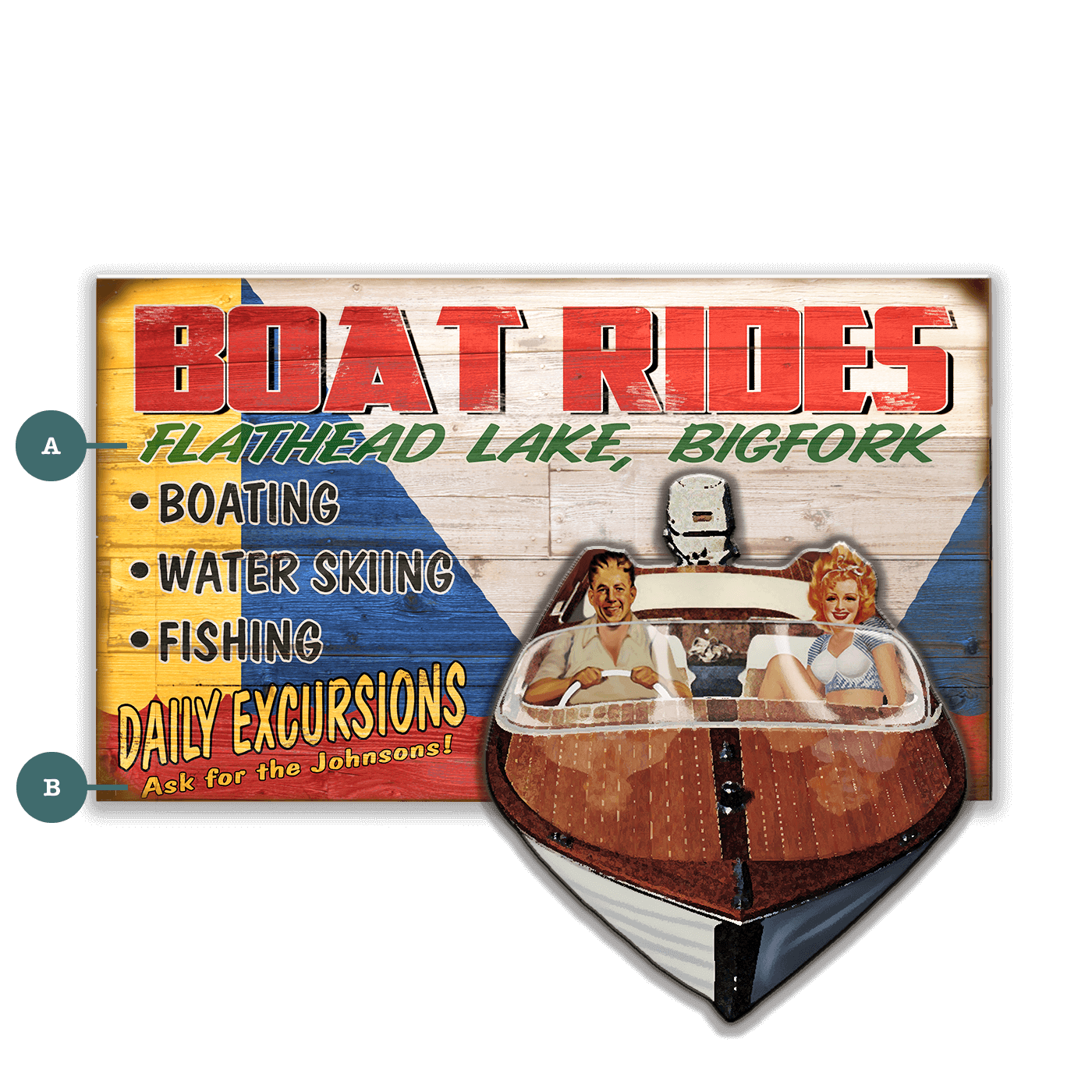 Boat Rides - Wall Decor
