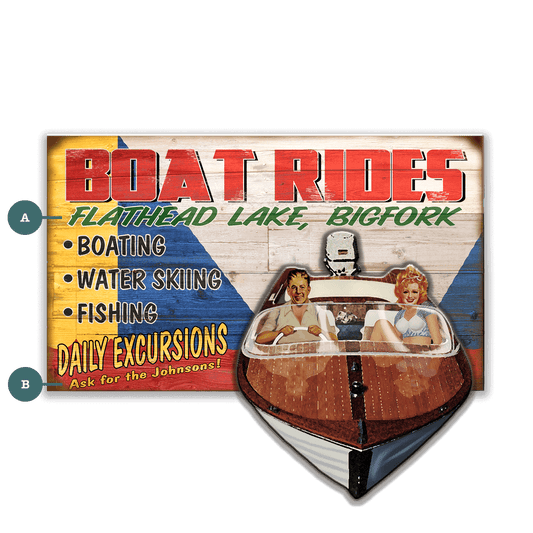 Boat Rides - Wall Decor