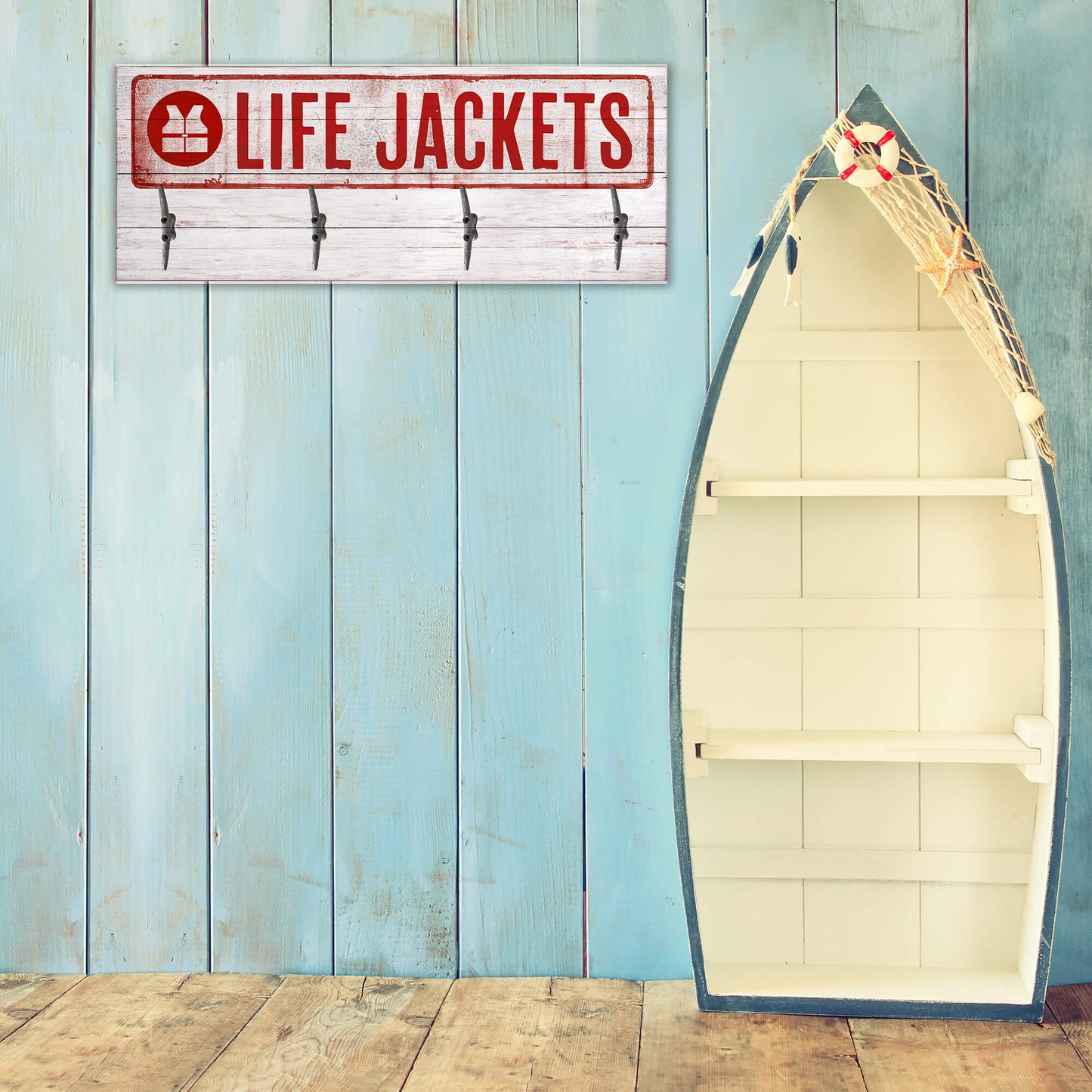 Life Jackets Coatrack