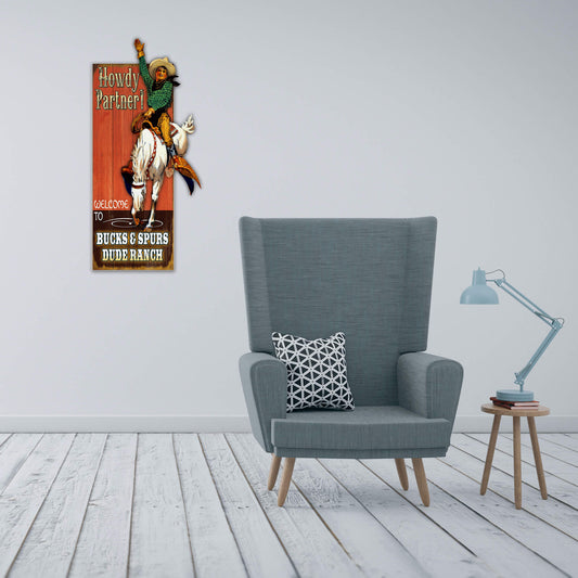 Howdy Partner - Wood Wall Decor