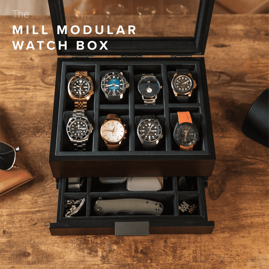 Mill Modular Watch Box - 8 Slot