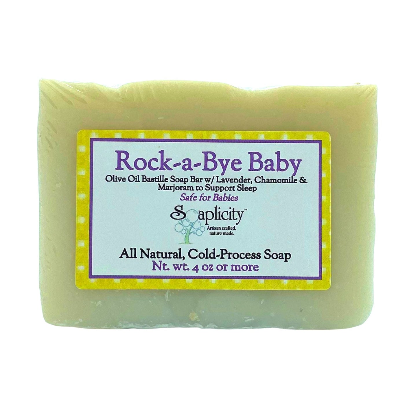 Rock-a-Bye Baby Bastille Soap Bar