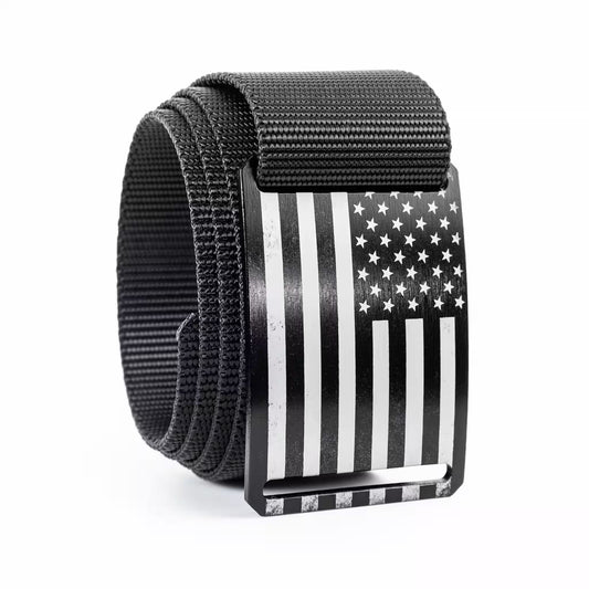 Tactical USA Black Flag Belt (1.75")