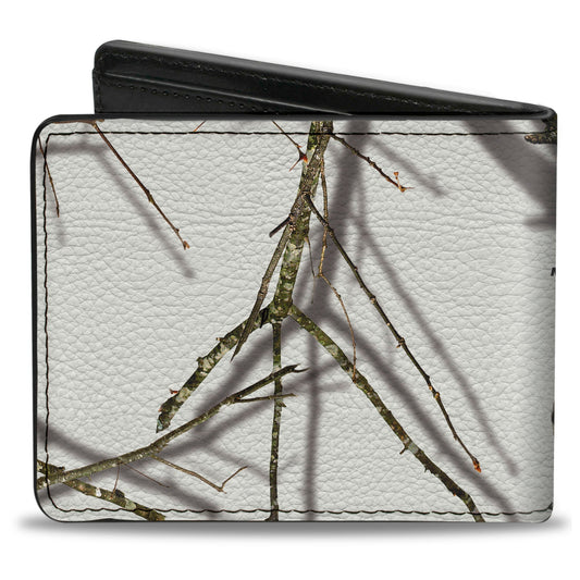 Bi-Fold Wallet - Mossy Oak Country Roots Snowdrift Camo White