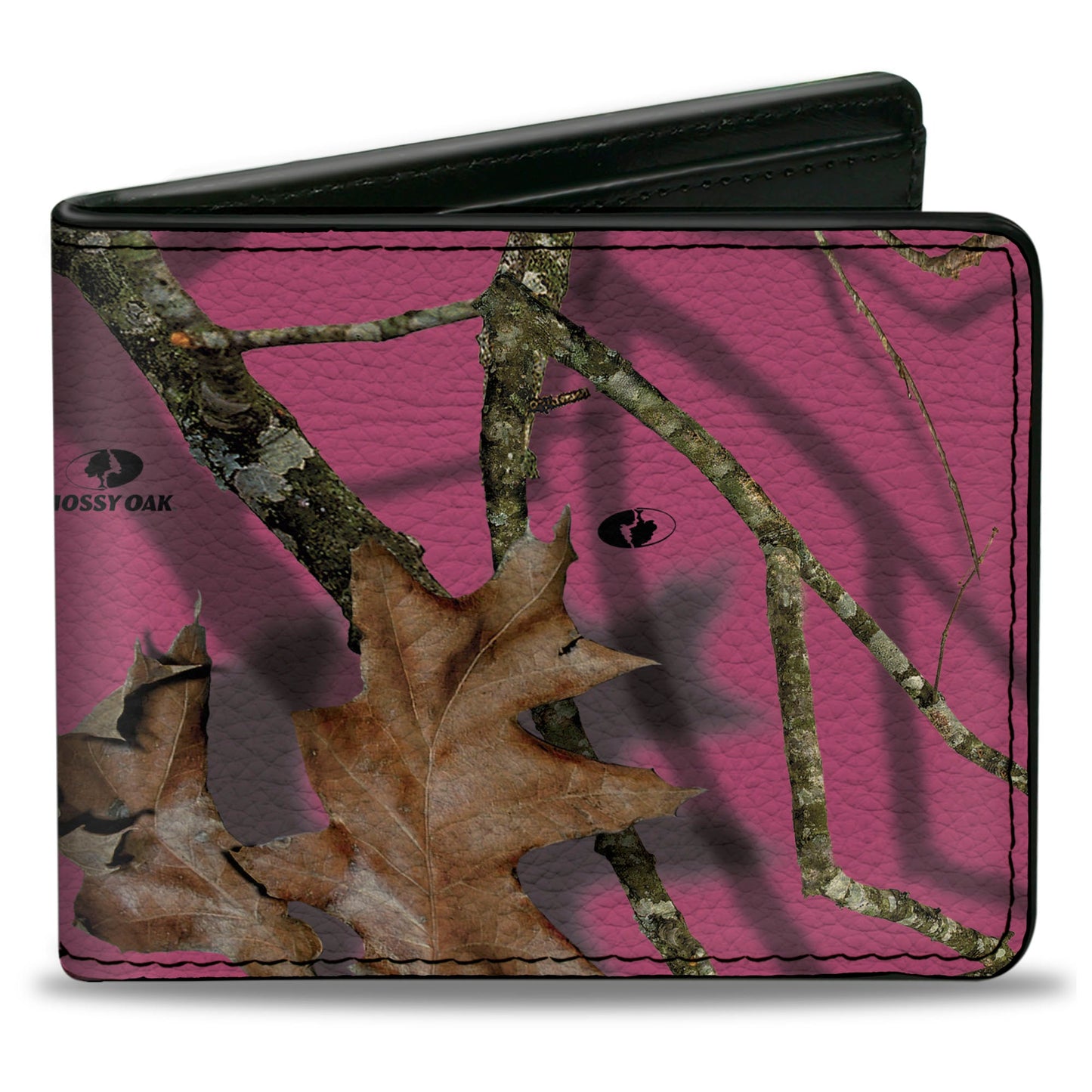 Bi-Fold Wallet - Mossy Oak Country Roots Camo Fuchsia