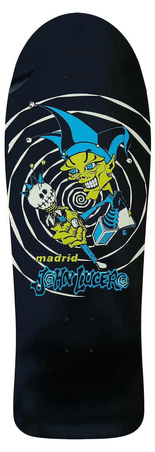 Madrid John Lucero "Jester" LTD Glow In The Dark 10.25" Skateboard Deck