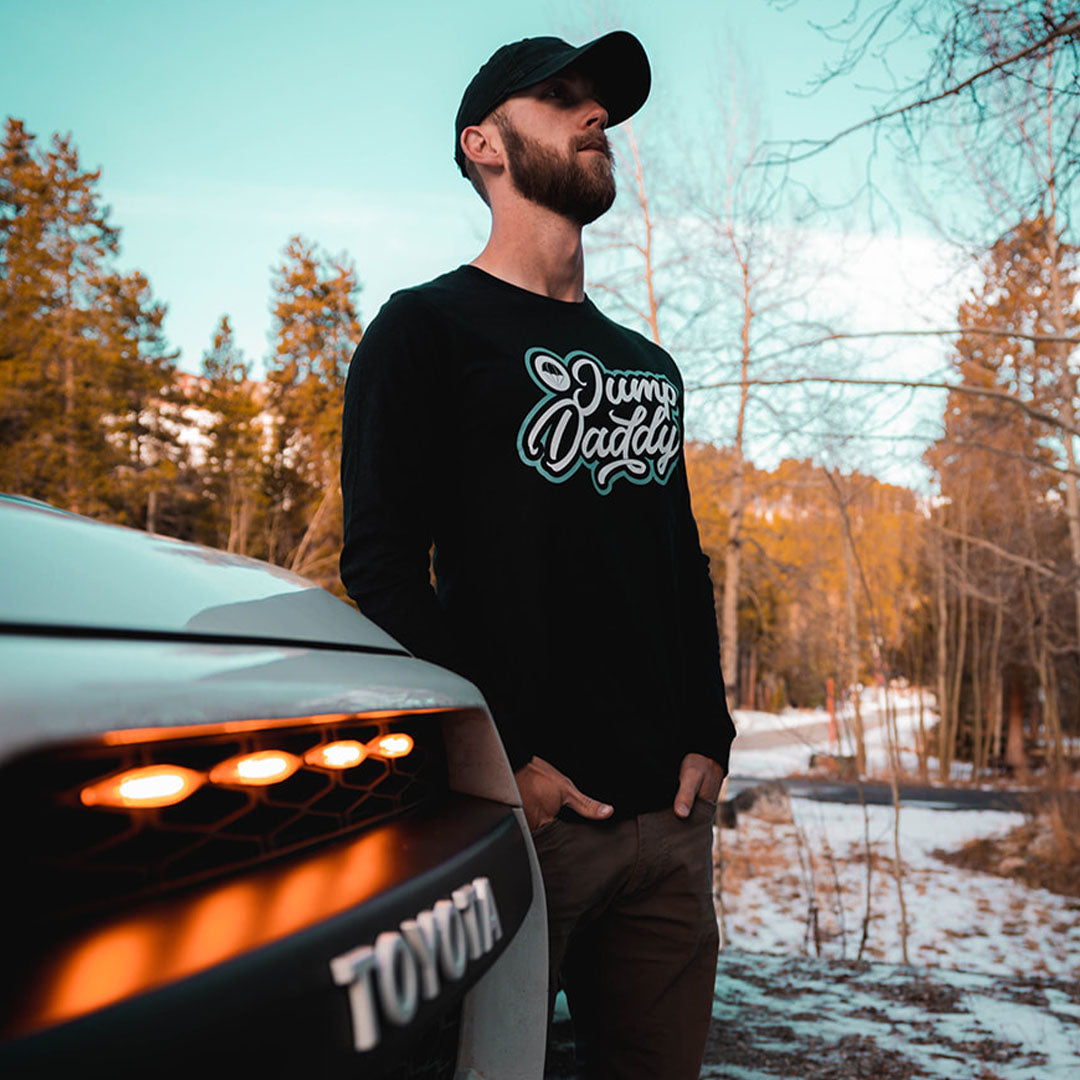 Jump Daddy Torqued Long Sleeve Shirt