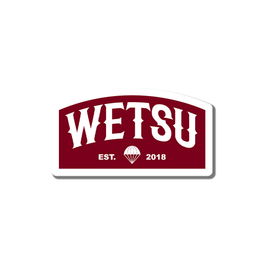 WETSU 2018 Sticker
