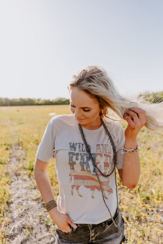 Wild and Free Graphic Tee