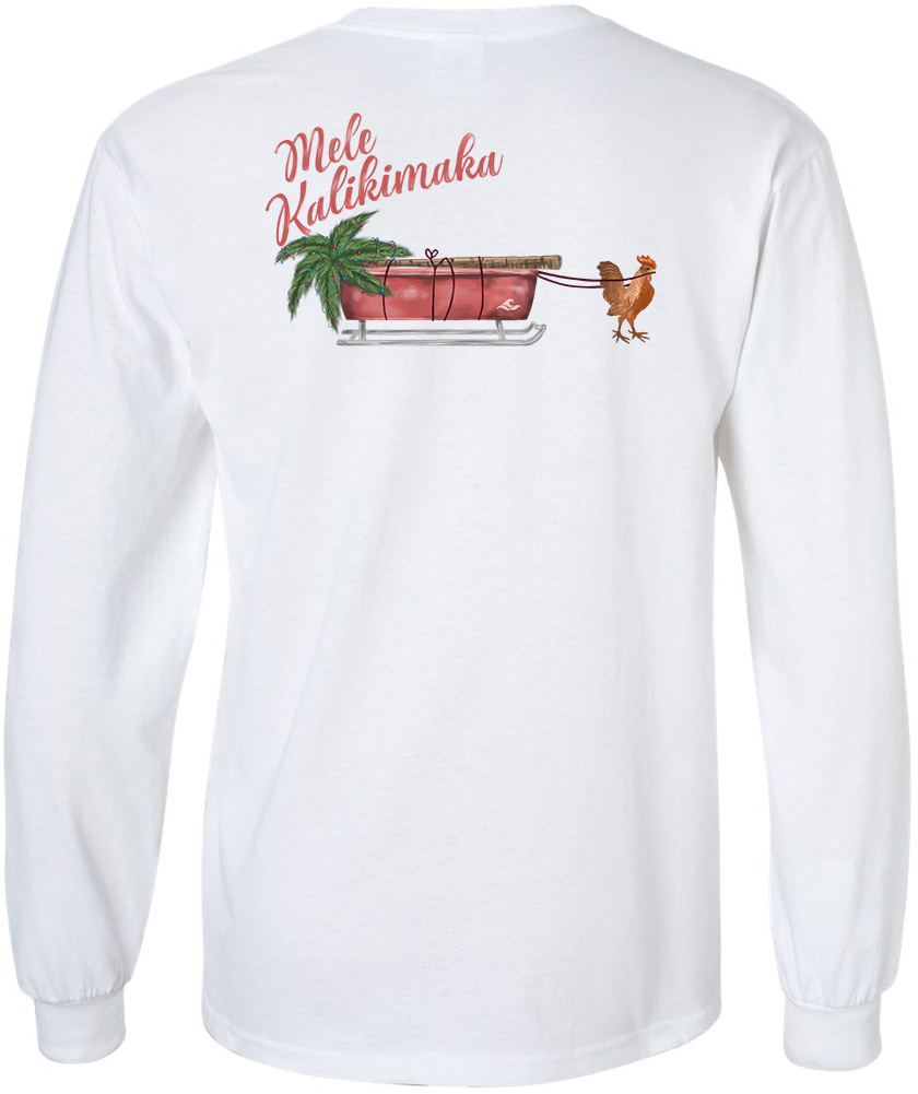 Koloa Christmas Rooster Long Sleeve T-Shirt