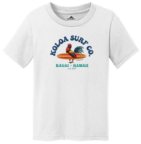 Koloa Cocky Surfer Toddler T-Shirt