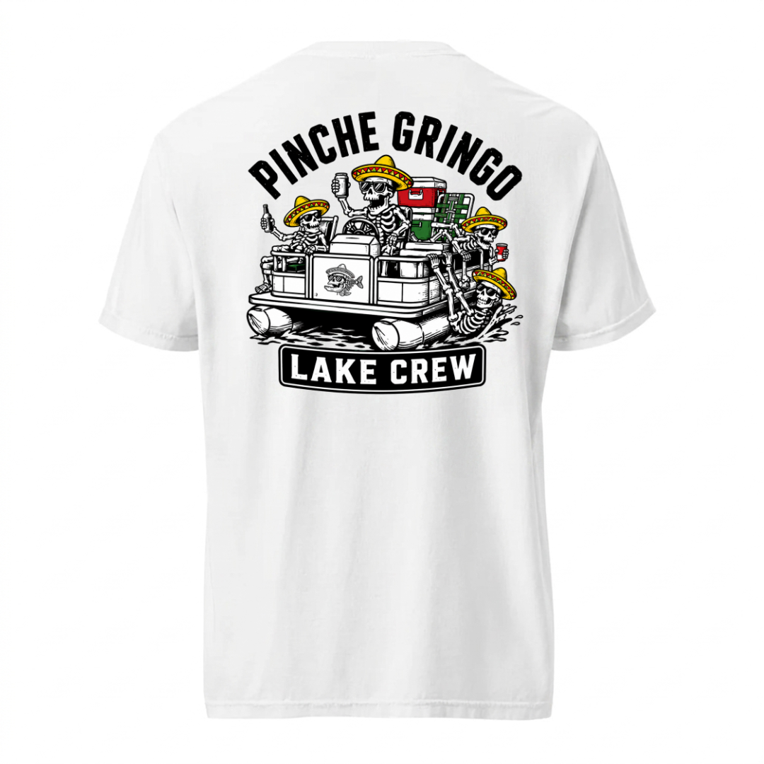 Pinche Gringo Lake Crew Pontoon Shirt