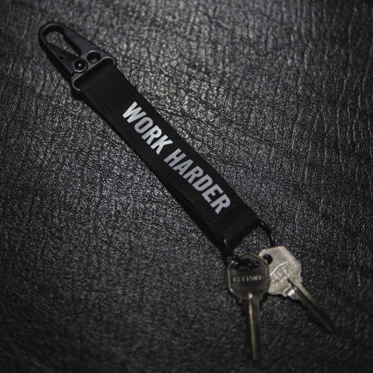 Work Harder - Keychain