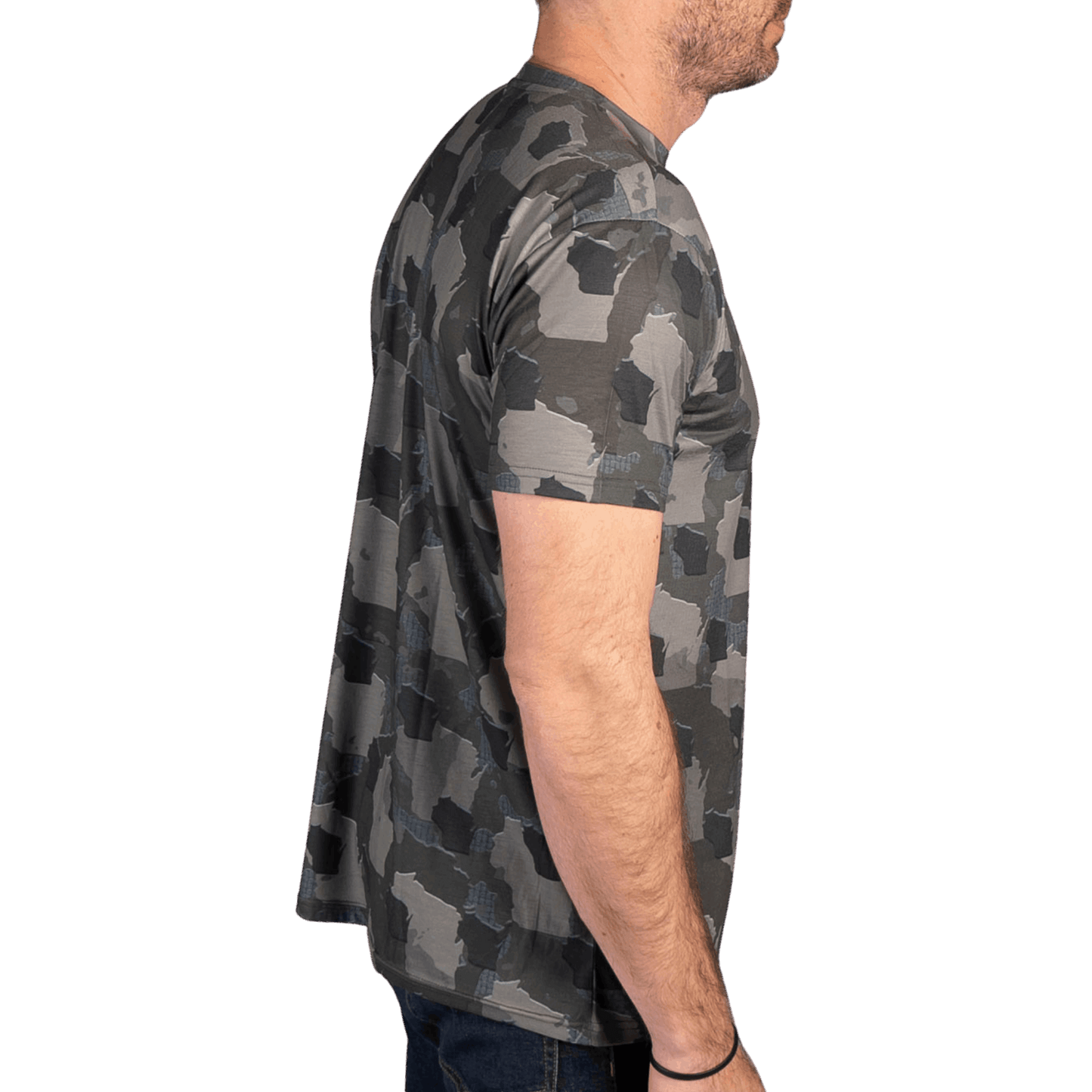 Wisconsin Camo - Short Sleeve Shirt