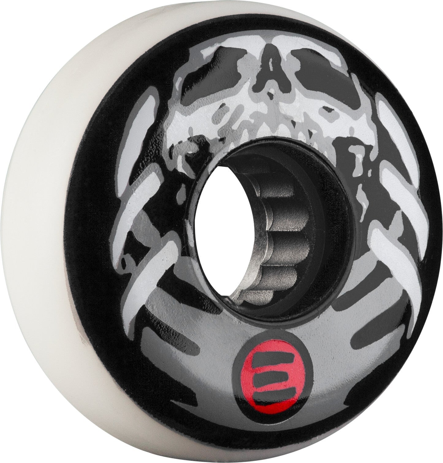 Eulogy Retro Jaren Grob Aggressive Inline Wheels 58mm 89A - White (Set of 4)