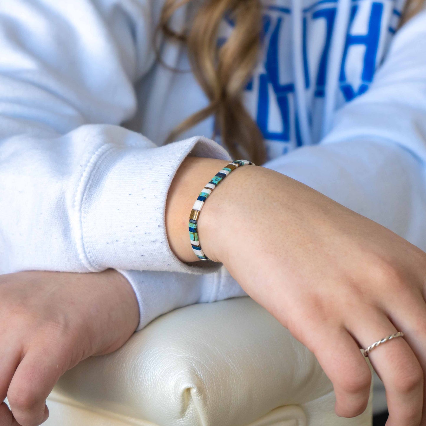 WINTER HARBOR - Tila Bead Bracelet | Single