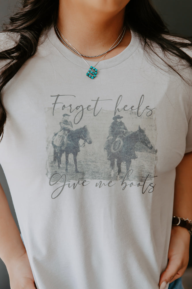 Forget the Heels Graphic Tee