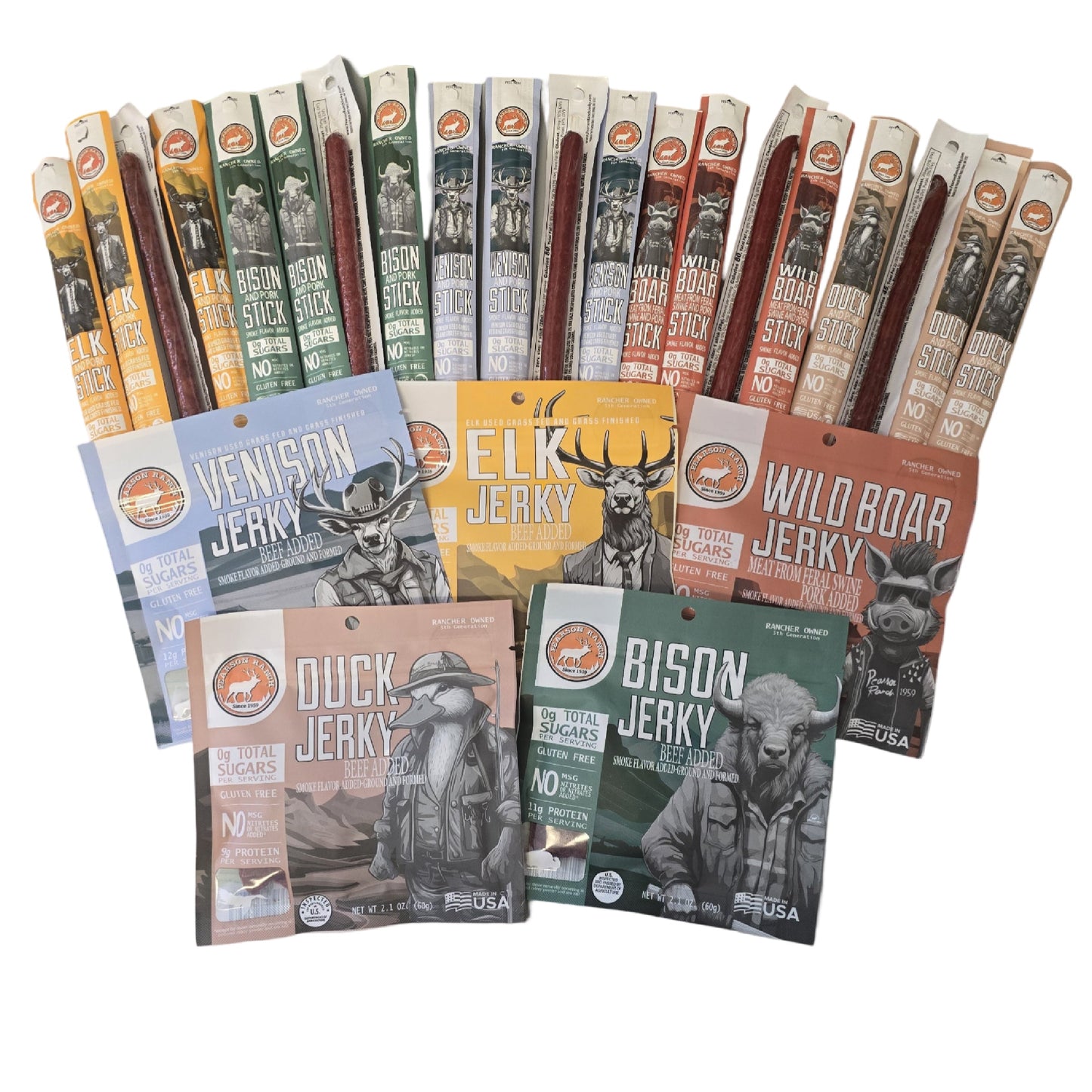 The Wrangler - "Round Up" Variety Pack