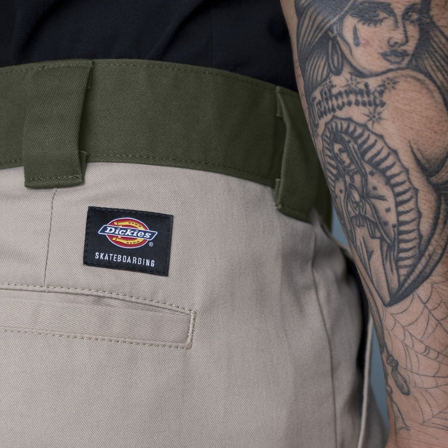 Dickies Ronnie Sandoval Double Knee Pants - Desert Sand/Olive Color Block