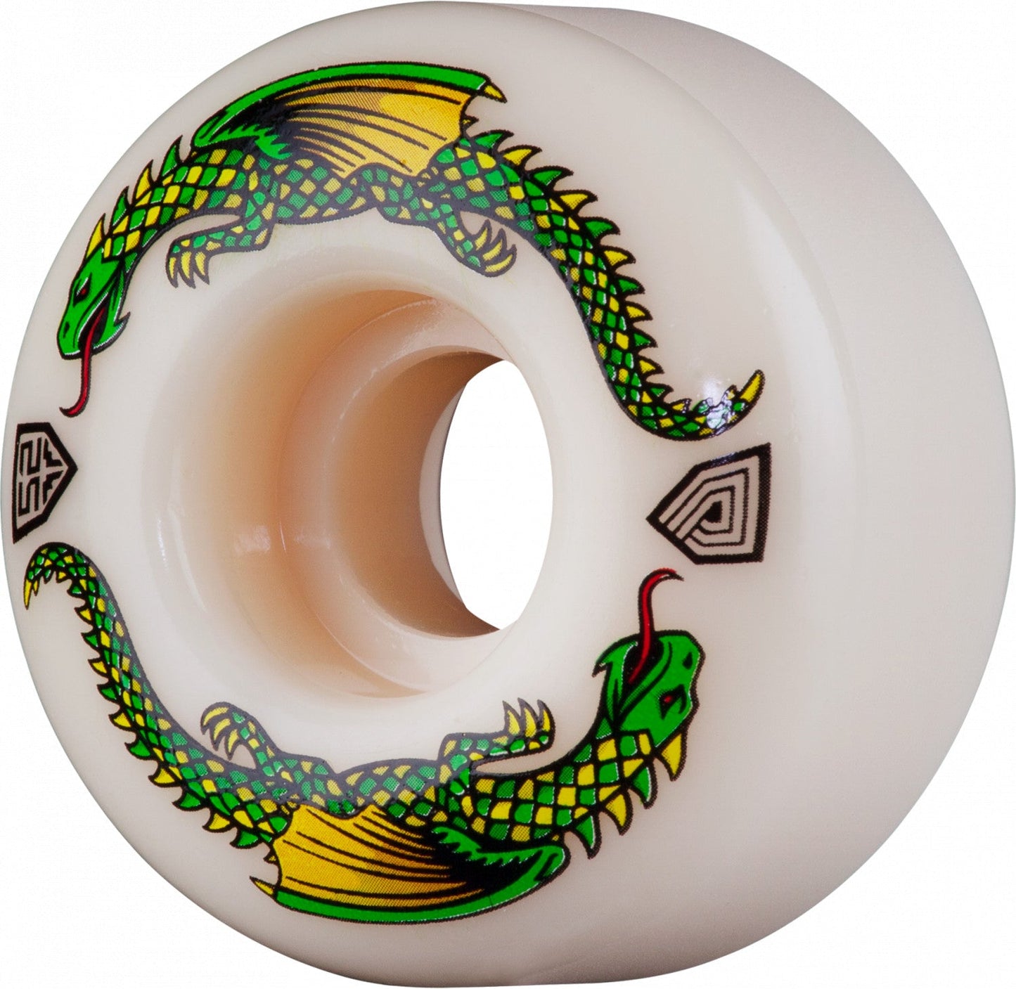 Powell Peralta Dragon Formula Wheels 52x31mm 93A - Green Dragon (Set of 4)