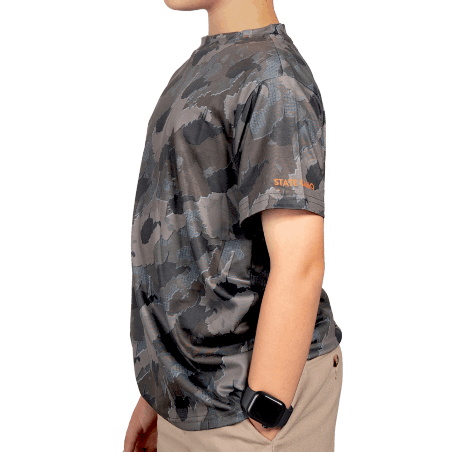 West Virginia Camo - Kids Short Sleeve